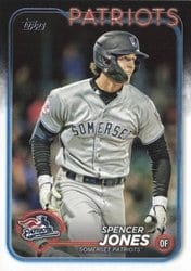 2024 Topps Pro Debut Base Set Spencer Jones #PD-165 card