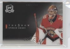 2021-22 Upper Deck The Cup The Show Black Parallel Spencer Knight #SB-49 card