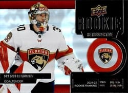 2022-23 Upper Deck Rookie Retrospective Spencer Knight #RR-6 card