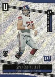 2019 Panini Unparalleled Base Set Spencer Pulley #125 card