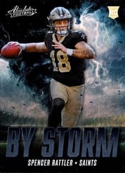 2024 Panini Absolute By Storm Spencer Rattler #BS-SPR card
