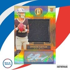2024 Panini Gold Standard Rookie Jersey Autographs Jumbo Spencer Rattler #278 card