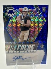 2024 Panini Mosaic In Focus Signatures Spencer Rattler #IF-SRR card