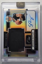 2024 Panini One Precision Rookie Patch Autographs Spencer Rattler #315 card