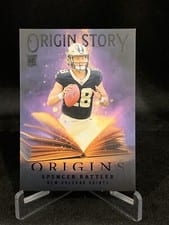 2024 Panini Origins Origin Story Spencer Rattler #20 card