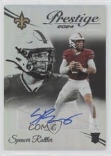 2024 Panini Prestige Xtra Points Signatures Premium Spencer Rattler #359 card