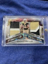 2024 Panini Spectra Rising Rookie Materials Spencer Rattler #RRM-SRR card