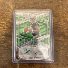 2024 Panini Spectra Rookie Autographs Spencer Rattler #RA-SRR card