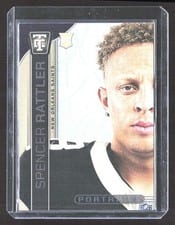 2024 Panini Totally Certified Portraits Spencer Rattler #11 card