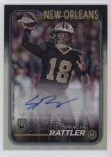 2024 Topps Chrome Rookie Autographs Spencer Rattler #RA-SRA card