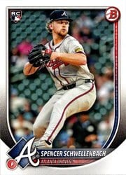 2025 Bowman Base Set Spencer Schwellenbach #78 card