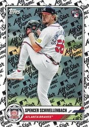 2025 Topps All Star Game Base Set Spencer Schwellenbach #48 card