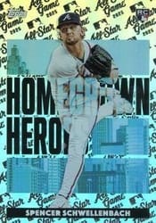 2025 Topps All Star Game Homegrown Heroes Spencer Schwellenbach #HH-15 card