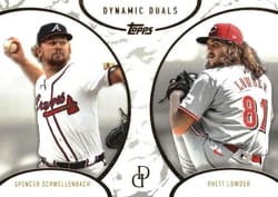2025 Topps Dynamic Duals Base Set Spencer Schwellenbach / Rhett Lowder #17 card