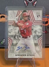 2023 Topps Baseball Stars Autographs (Series 2) Spencer Steer #BSA-SS card