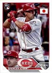 2023 Topps Japan Edition Base Set Spencer Steer #89 card
