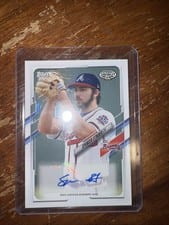 2021 Topps Pro Debut Autographs Spencer Strider #PD-104 card