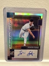 2022 Donruss Signature Series Spencer Strider #SS-SS card