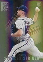 2022 Panini Capstone Base Set Spencer Strider #38 card