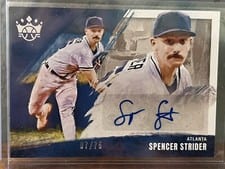 2022 Panini Diamond Kings DK Signatures Spencer Strider #DKS-SS card