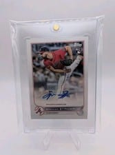 2022 Topps Mini Autographs Spencer Strider #MA-SS card