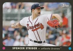 2023 Topps Archives 1954 Tarzan 3D Spencer Strider #TZ3D-14 card