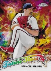2023 Topps Chrome Future Stars Spencer Strider #FS-15 card