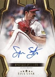 2024 Topps Five Star Autographed Jumbo Prime Relics Spencer Strider #FSJP-SS card