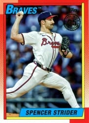 2025 Topps 1990 Topps Baseball (Series Two) Spencer Strider #90B2-32 card