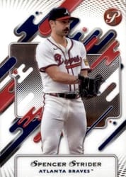 2025 Topps Pristine Base Set Spencer Strider #27 card