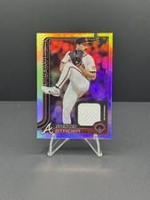 2025 Topps Real One Relics Spencer Strider #579 card