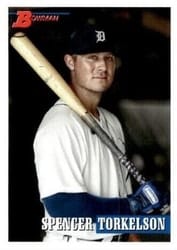 2021 Bowman Heritage Base Set Spencer Torkelson #193b card