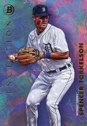 2021 Bowman Inception Base Set Spencer Torkelson #50 card