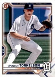 2021 Bowman Prospects Spencer Torkelson #BP-96 card