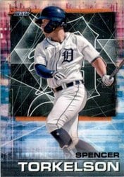 2021 Bowman's Best Base Set Spencer Torkelson #100 card