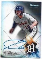 2021 Bowman Sterling Prospect Autographs Spencer Torkelson #BSPA-ST card