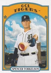2021 Topps Heritage Minor League Base Set Spencer Torkelson #2 card