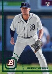 2022 Bowman Heritage Base Set Spencer Torkelson #68 card