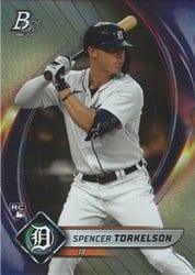 2022 Bowman Platinum Base Set Spencer Torkelson #19 card