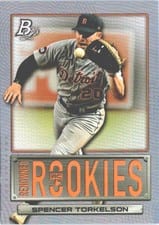 2022 Bowman Platinum Renowned Rookies Autographs Spencer Torkelson #RR-15 card