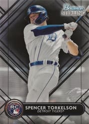 2022 Bowman Sterling Base Set Spencer Torkelson #BSR-5 card