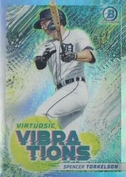 2022 Bowman Virtuosic Vibrations Spencer Torkelson #VV-2 card