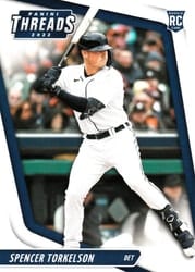 2022 Panini Chronicles Threads Spencer Torkelson #14 card