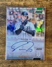 2022 Stadium Club Chrome Autographs Spencer Torkelson #SCCUA-ST card