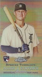 2022 Topps Allen & Ginter Chrome Mini Rookie Design Variations Spencer Torkelson #RDV-11 card