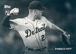 2022 Topps Black & White Base Set Spencer Torkelson #4 card