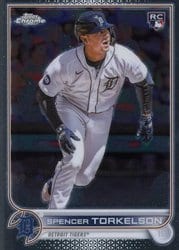 2022 Topps Chrome Update Base Set Spencer Torkelson #USC100 card