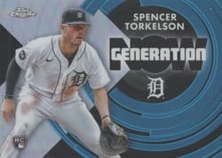 2022 Topps Chrome Update Generation Now Spencer Torkelson #GNC-25 card