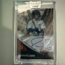 2022 Topps Clearly Authentic Topps Tek Autographs Spencer Torkelson #TEK-ST card