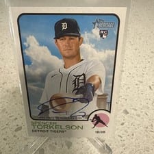 2022 Topps Heritage Real One Autographs Spencer Torkelson #ROA-ST card